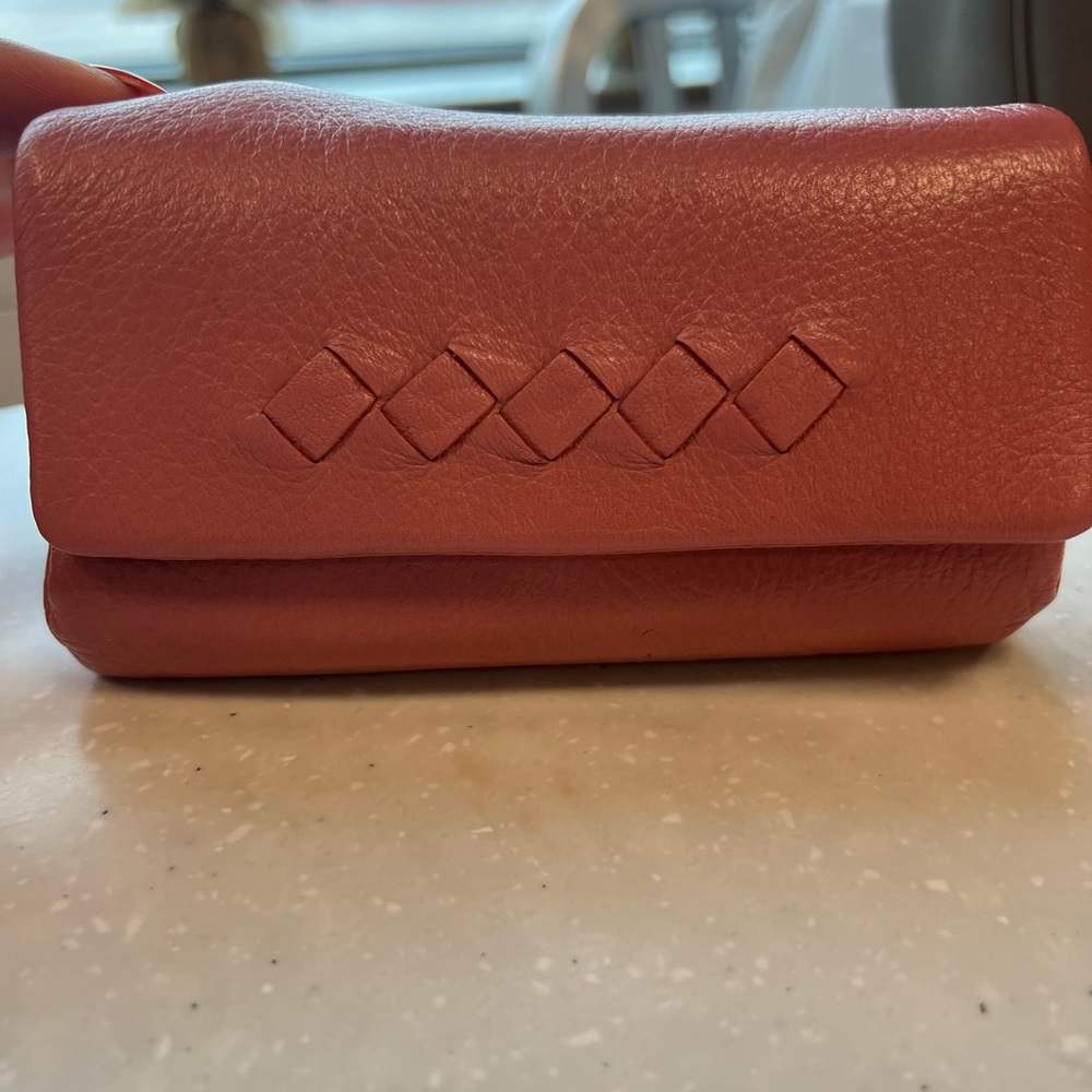 Bottega Veneta Vintage RARE Pink Wallet 196307